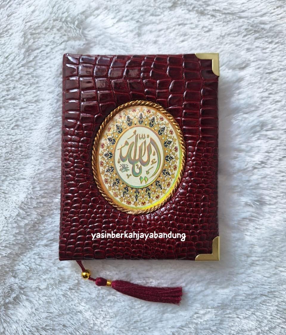 Buku Yasin dan Tahlil Hard Cover Croco Busa